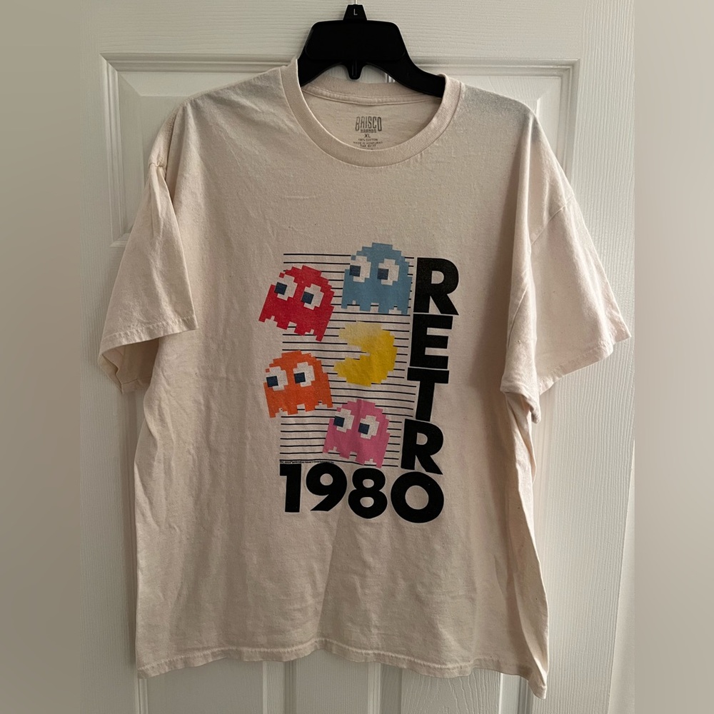 Pac Man T Shirt Size XL